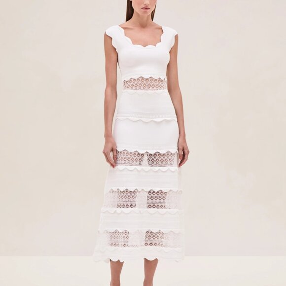 ALEXIS | Saundra Dress in White - Picture 2 of 3